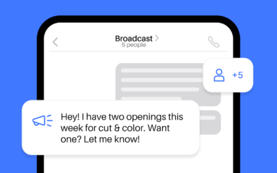 Business Texting Library: Broadcast